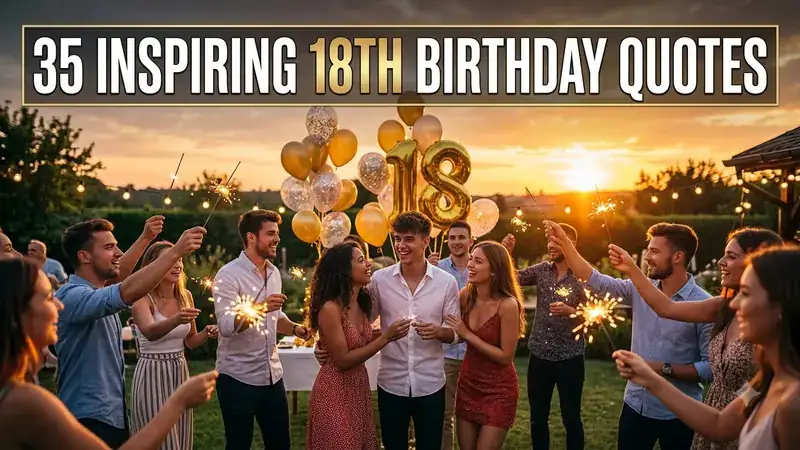 35 Exciting 18th Birthday Quotes & Adult Wishes to Send