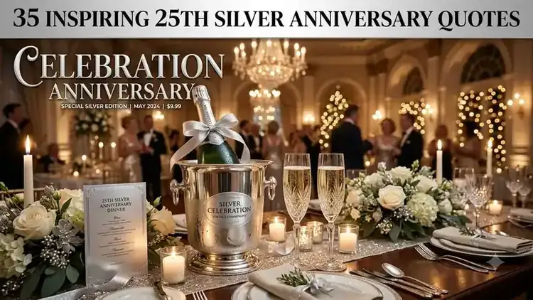 35 Silver Wedding Anniversary Quotes for 25 Years Love