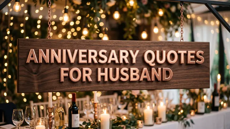 70 Romantic Anniversary Quotes for Husband: Heartfelt Milestones & Forever Love