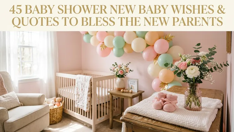 Touching Baby Shower & New Baby Wishes to Share Your Joy