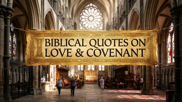 65 Sacred Biblical Quotes About Love and Relationships: Unconditional Grace, Honor & Covenant