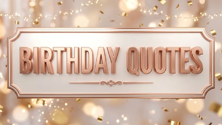 75 Joyful Birthday Quotes: Celebrating Life, Gratitude, Laughter & Golden Years