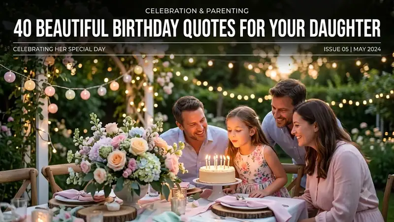 45 Loving Birthday Quotes for Daughter with Blessings