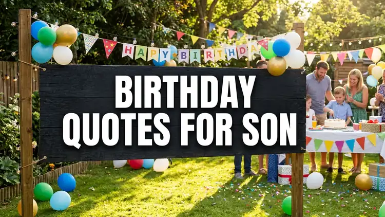80 Touching Birthday Quotes for Son: Celebrating His Growth, Strength & Bright Future