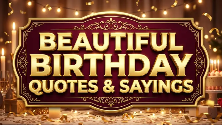 65 Beautiful Birthday Quotes & Sayings: Age Milestones, Timeless Wisdom & Cheerful Joy
