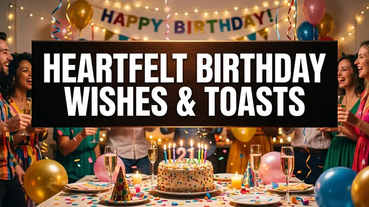 75 Heartfelt Birthday Wish Birthday Quotes: Joyous Toasts, Radiant Blessings & Love