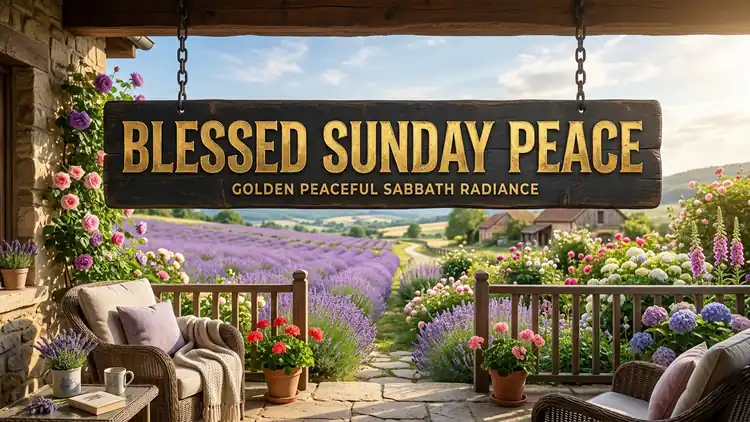 80 Peaceful Blessed Sunday Quotes: Sacred Rest, Gratitude, Grace & Soul Solace