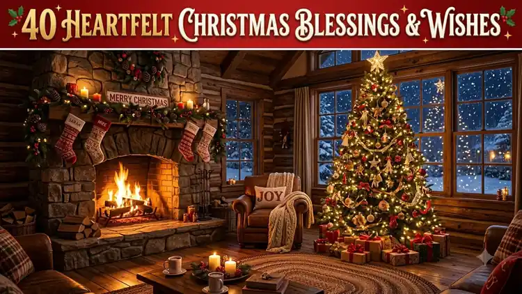 50 Heartwarming Christmas Quotes & Blessings of Peace, Joy & Wonder