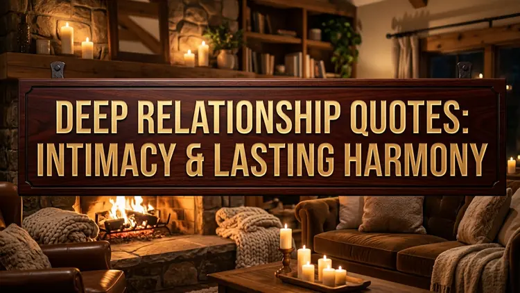 75 Deep Relationship Quotes: Cultivating Emotional Intimacy, Trust & Lasting Harmony