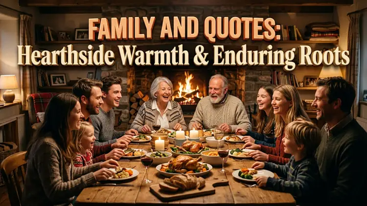 60 Timeless Family and Quotes Celebrating Hearthside Warmth, Lineage & Enduring Roots