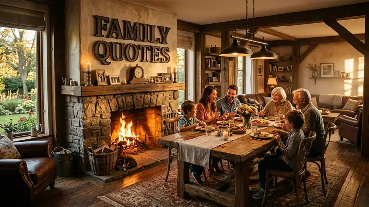 65 Warm Family Quotes on Hearthside Devotion, Kinship Ties & Lifelong Roots