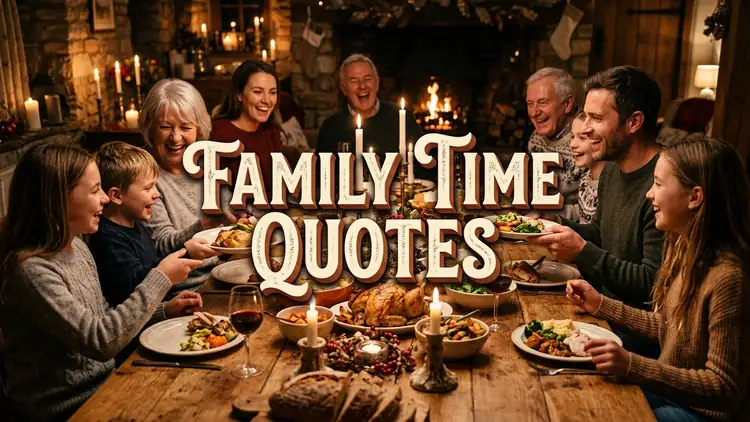 68 Warm Family Time Quotes on Cherishing Shared Moments, Dinner Tables & Hearthside Memories