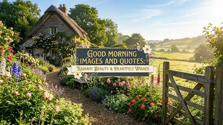68 Beautiful Good Morning Images and Quotes: Visual Sunlight & Gentle Joy