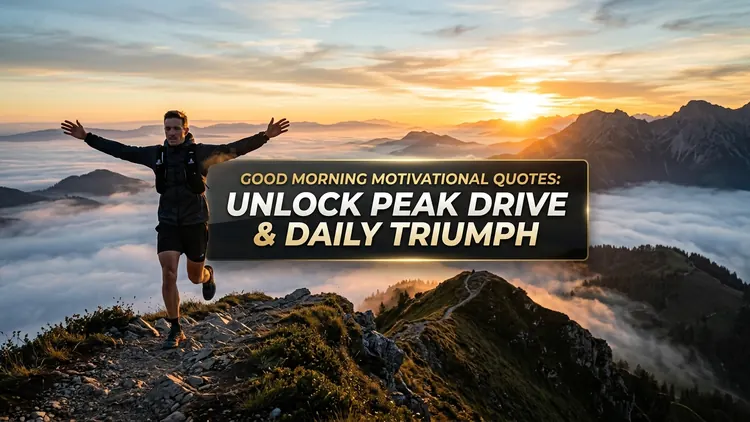 70 Good Morning Motivational Quotes: Spark Your Morning Fire & Drive