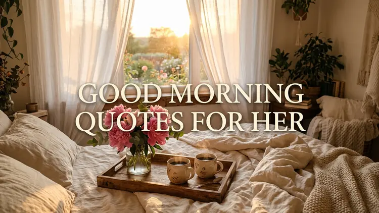 68 Sweet Good Morning Quotes for Her: Romantic Whispers, Gentle Smiles & Morning Devotion