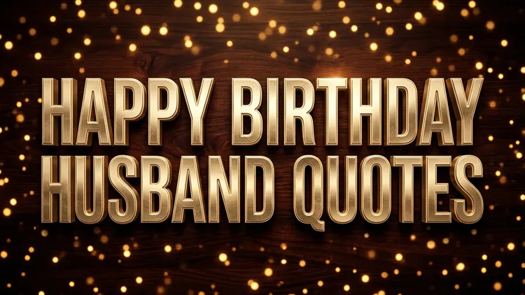 75 Happy Birthday Husband Quotes: Loving Vows, Heartfelt Tributes & Cherished Milestones