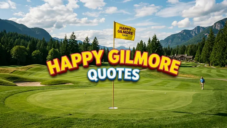 50 Iconic Happy Gilmore Quotes: Sandler's Slapstick Satire & Pop Culture Legacy