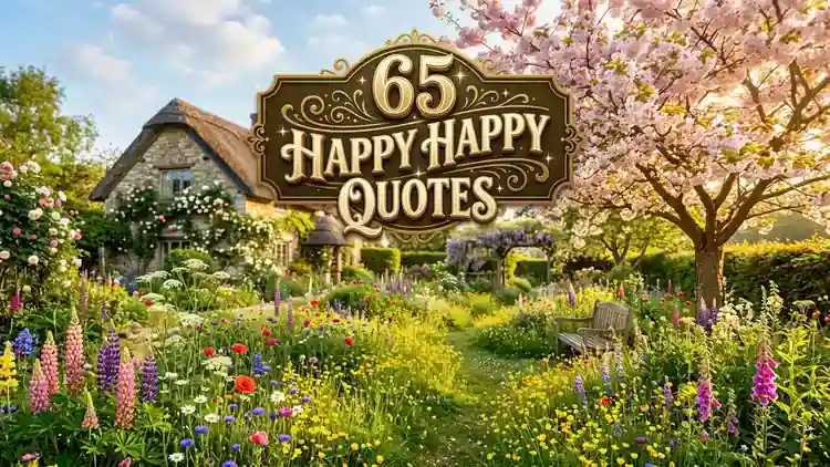 65 Happy Happy Quotes to Elevate Hearth Gatherings, Daily Radiance & Unbounded Joy