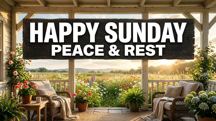80 Happy Sunday Quotes: Soul Restoration, Golden Rest, Quiet Joy & Sabbath Solace