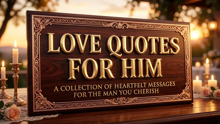 75 Romantic Love Quotes for Him: Heartfelt Words for Boyfriend & Husband