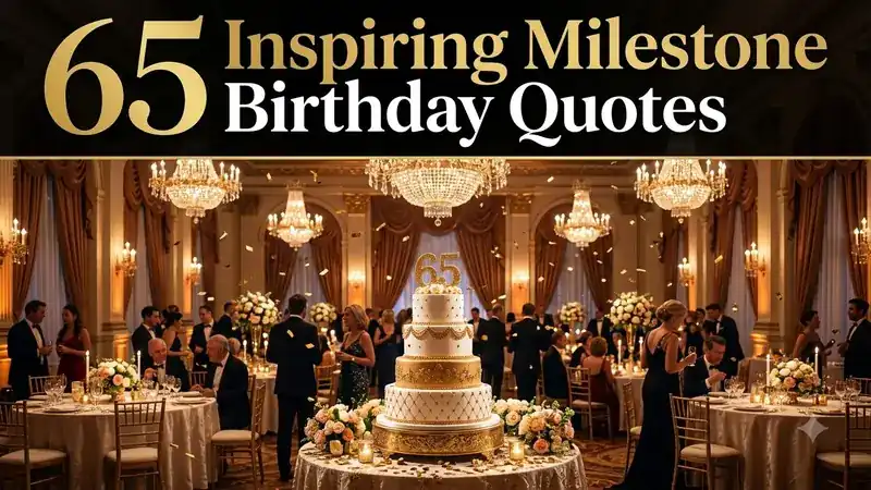 50 Milestone Birthday Quotes: 18th, 21st, 30th to 80th