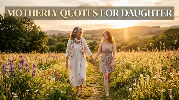 75 Tender Motherly Quotes for Daughters: Love, Guidance, Roots & Wings