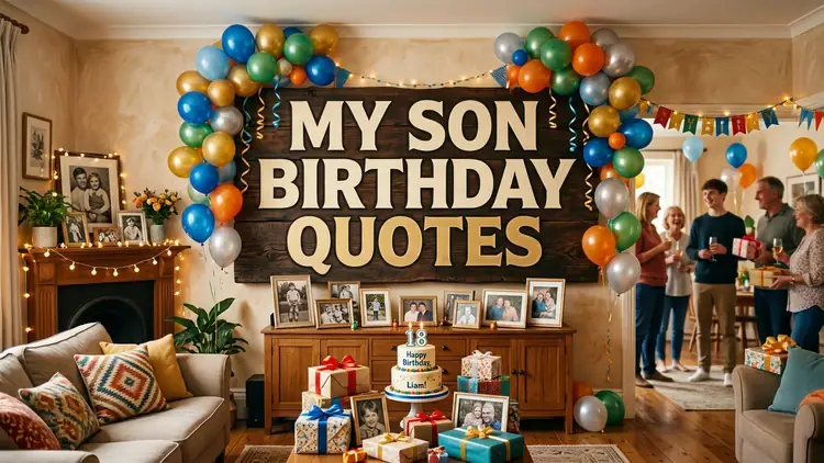 80 My Son Birthday Quotes: Heartfelt Wishes, Blessings & Parental Pride