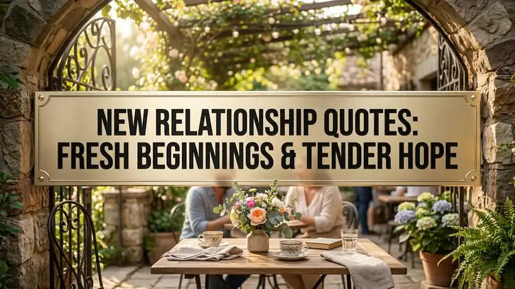65 Sweet New Relationship Quotes: Butterflies, Fresh Beginnings & Tender Hope