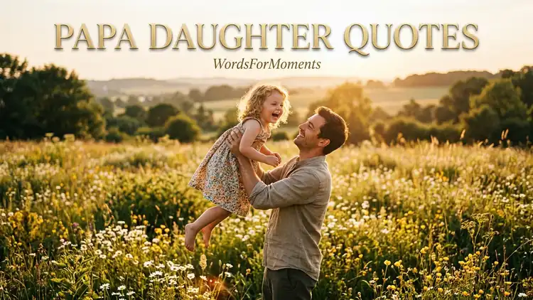 70 Heartwarming Papa Daughter Quotes: Sweet Memories & Timeless Love