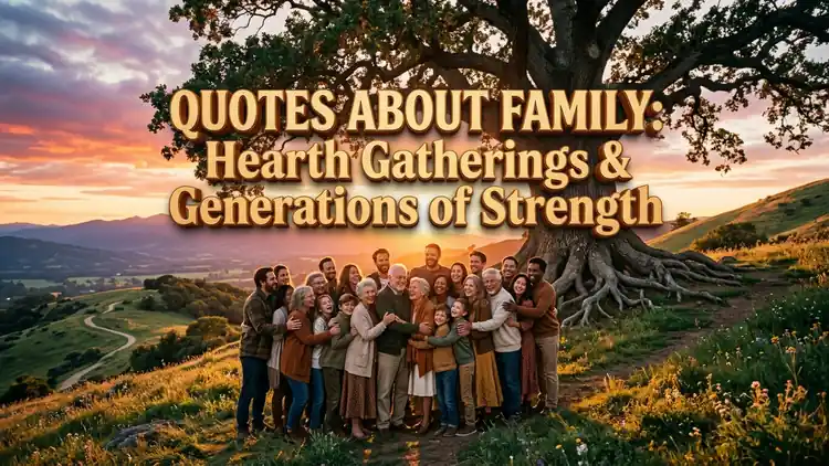 55 Illuminating Quotes About Family: Generations of Strength, Hearth Gatherings & Roots