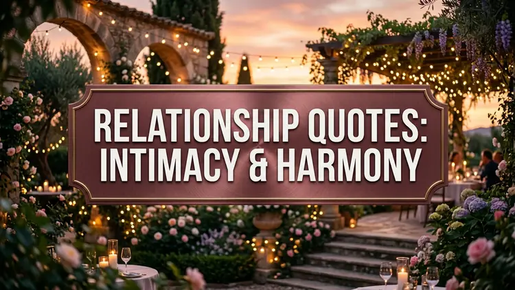 75 Inspiring Quotes About Relationships: Navigating Intimacy, Communication & Lasting Harmony