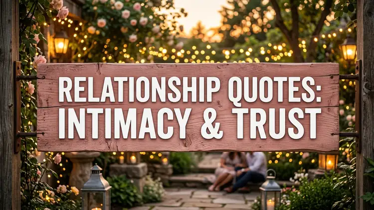 80 Deep Relationship Quotes: Cultivating Intimacy, Trust & Lasting Love