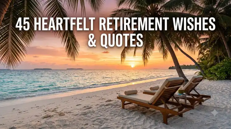 40 Warm Retirement Wishes, Quotes & Celebration Toasts
