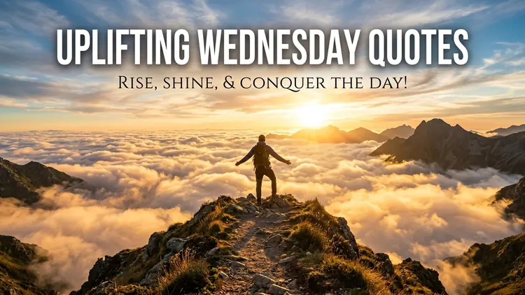 65 Uplifting Good Morning Wednesday Inspirational Quotes to Conquer the Midweek Slump